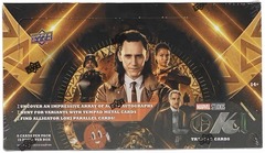 2022 Upper Deck Marvel Studios Loki Season 1 Hobby Box